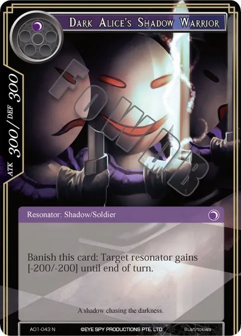 Dark Alice's Shadow Warrior