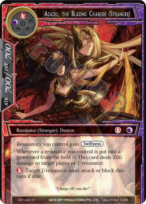 Azazel, the Blazing Charger (Stranger)