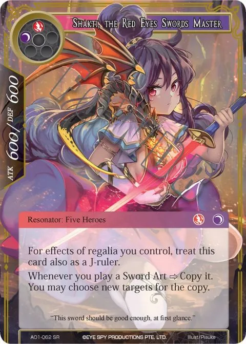 Shakti, the Red Eyes Swords Master