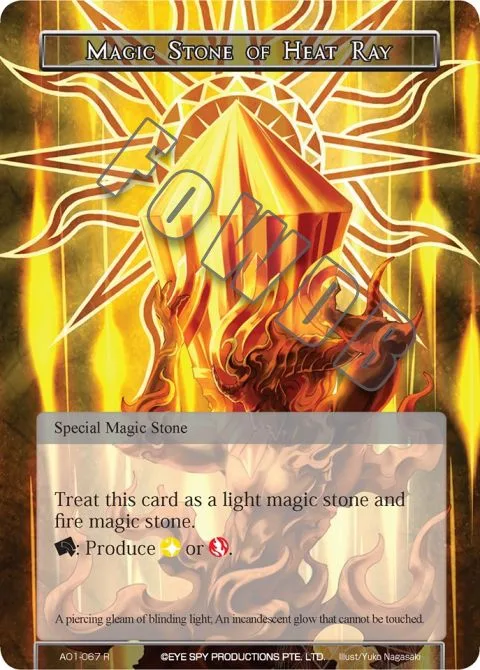 Magic Stone of Heat Ray