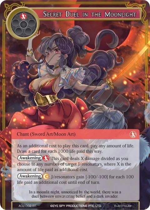 Secret Duel in the Moonlight