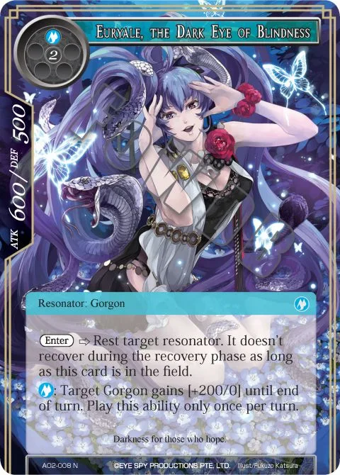 Euryale, the Dark Eye of Blindness