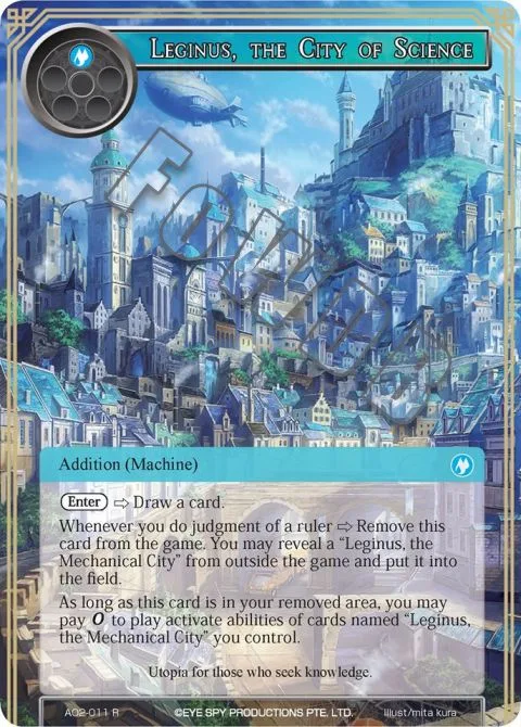 Leginus, the City of Science