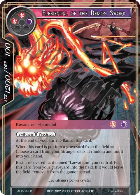 Elemental of the Demon Sword