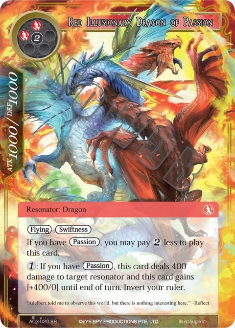 Red Illusionary Dragon of Passion