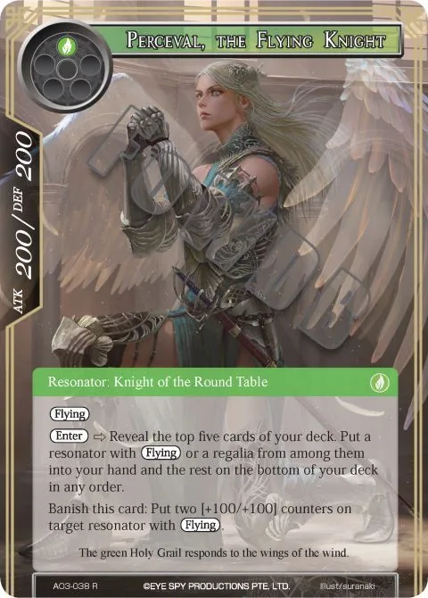 Perceval, the Flying Knight