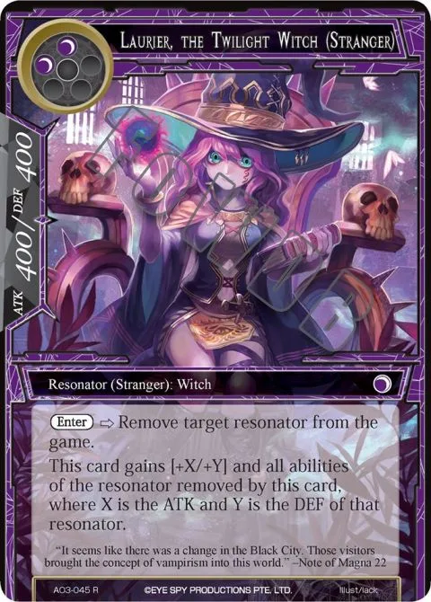 Laurier, the Twilight Witch (Stranger)