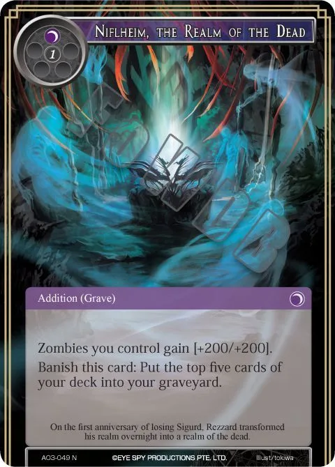 Niflheim, the Realm of the Dead