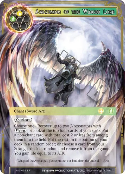 Awakening of the Winged Lord