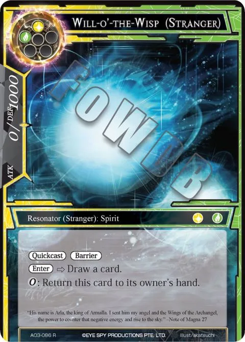 Will-o'-the-Wisp (Stranger)