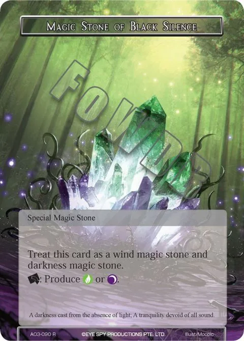 Magic Stone of Black Silence