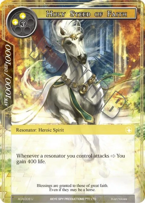 Holy Steed of Faith