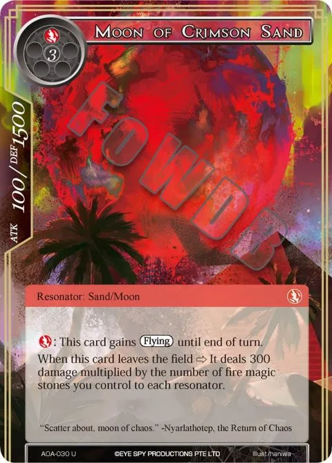 Moon of Crimson Sand