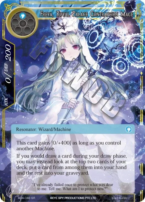 Freya, Royal Palace Contraption Mage