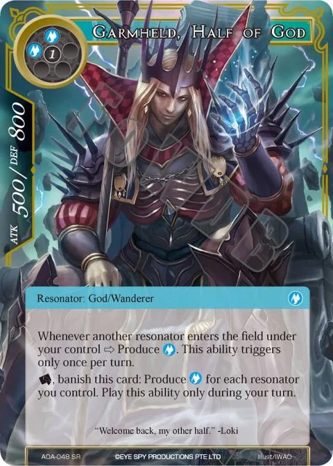 Garmheld, Half of God
