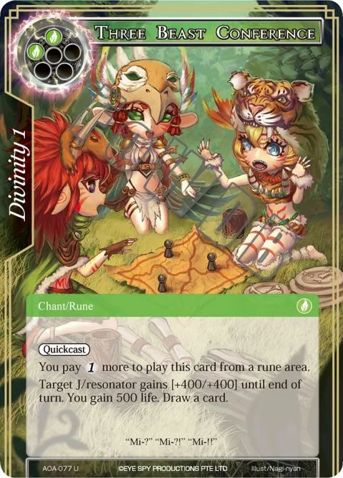 Three Beast Conference