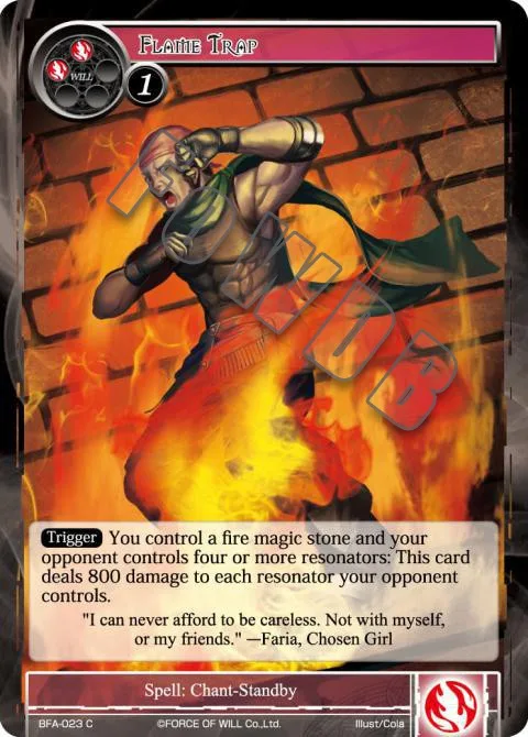 Flame Trap