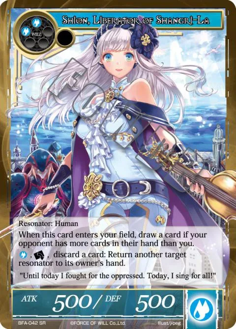 Shion, Liberator of Shangri-La