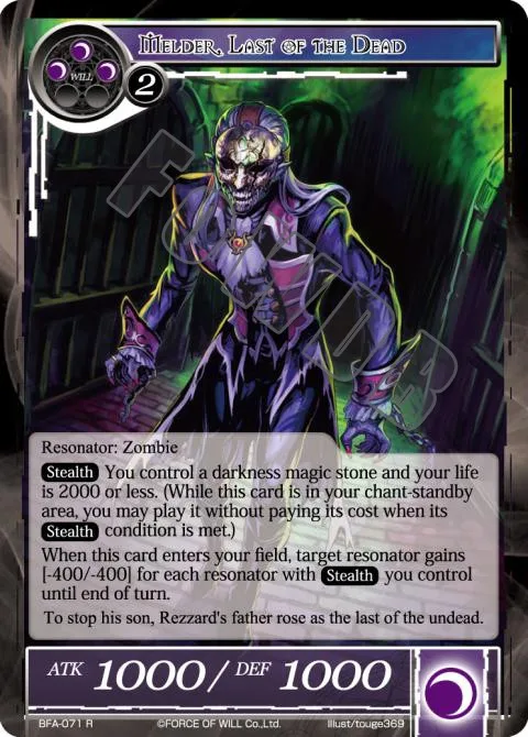 Melder, Last of the Dead