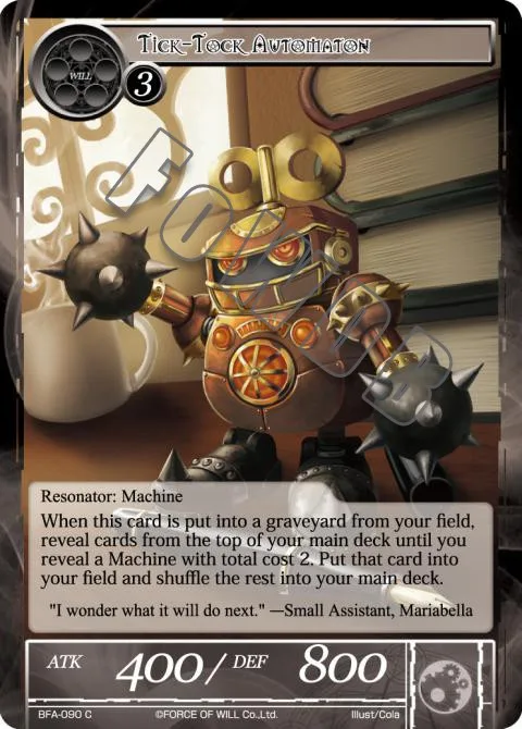 Tick-Tock Automaton