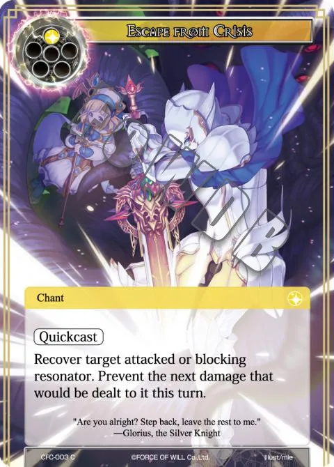 Escape from Crisis