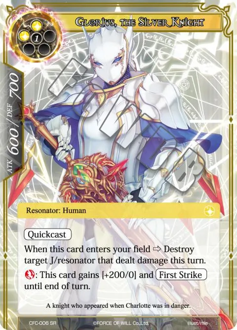 Glorius, the Silver Knight