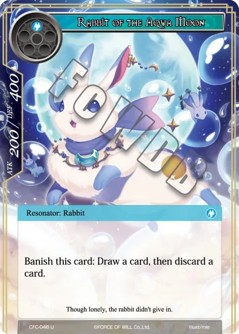 Rabbit of the Aqua Moon