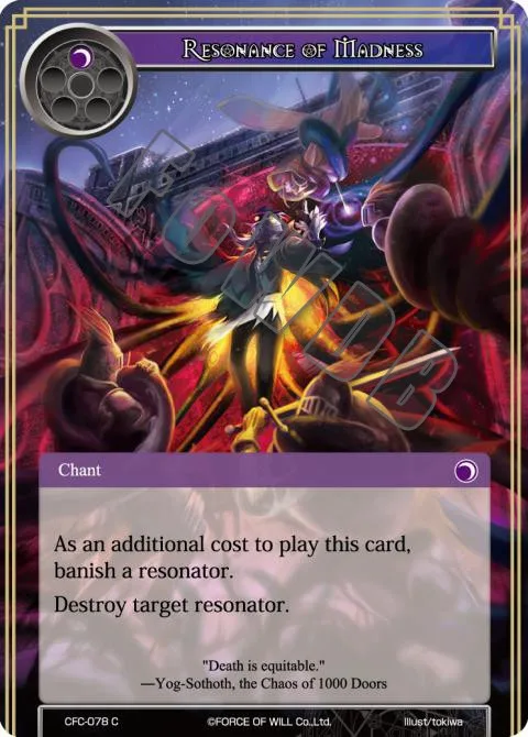 Resonance of Madness