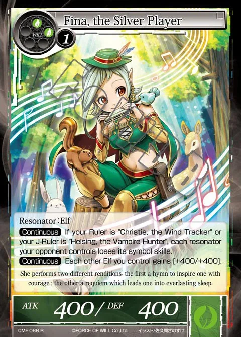Fina, the Silver Player