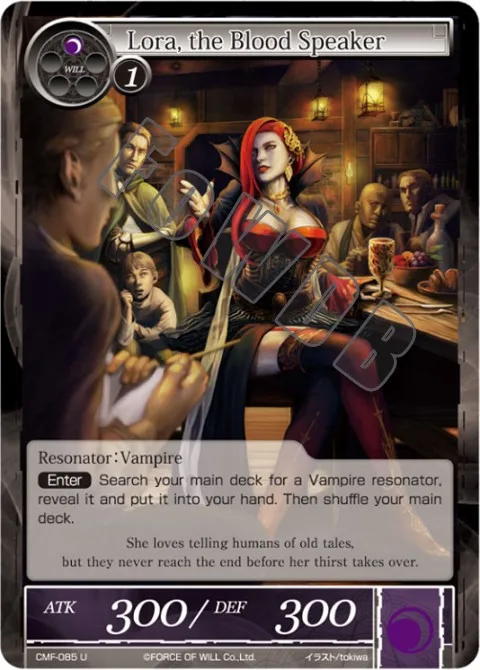 Lora, the Blood Speaker