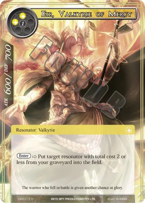 Eir, Valkyrie of Mercy