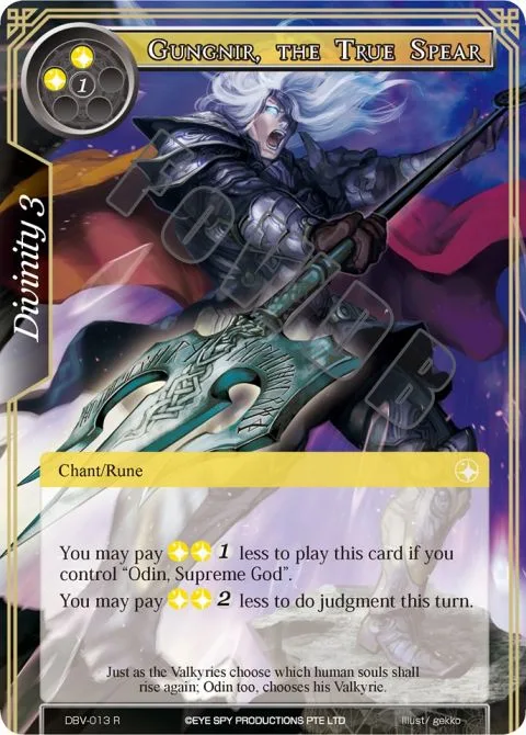 Gungnir, the True Spear