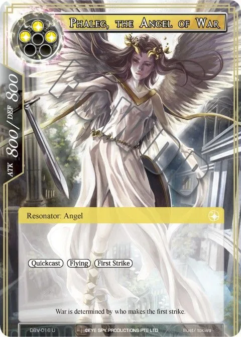 Phaleg, the Angel of War