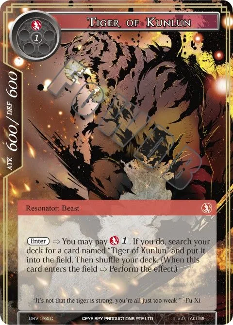 Tiger of Kunlun