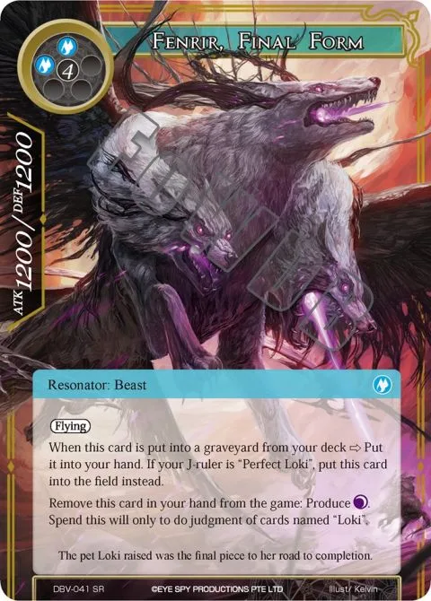 Fenrir, Final Form