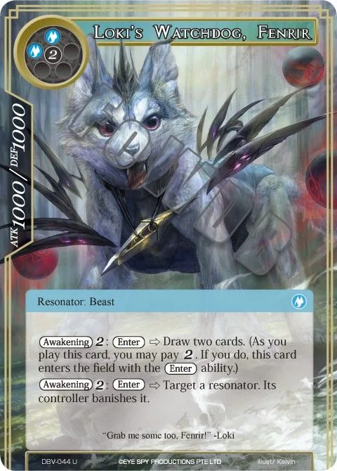 Loki's Watchdog, Fenrir