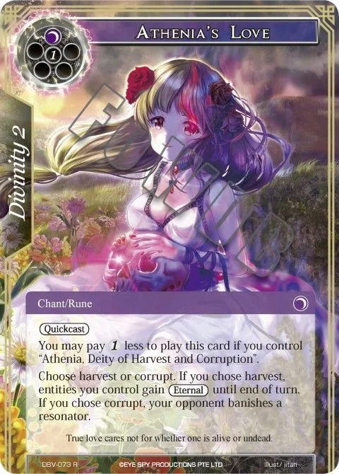Athenia's Love
