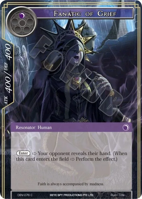 Fanatic of Grief