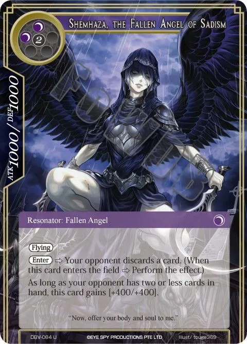 Shemhaza, the Fallen Angel of Sadism