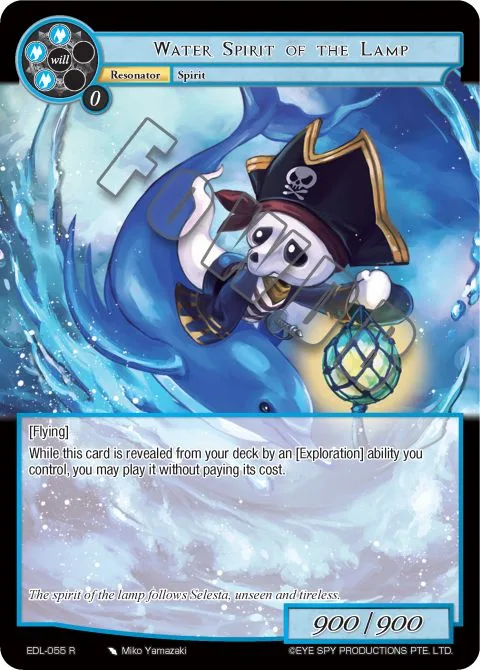 Water Spirit of the Lamp
