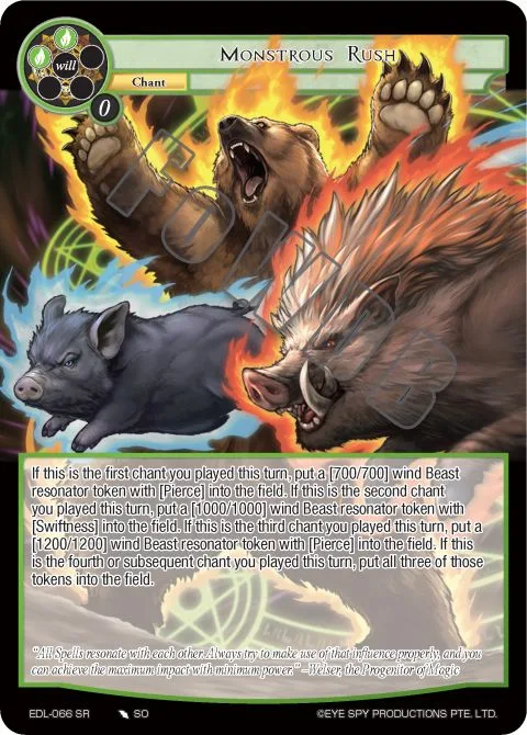 Monstrous Rush