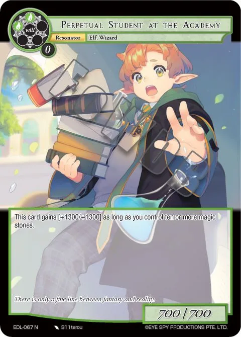 Perpetual Student at the Academy
