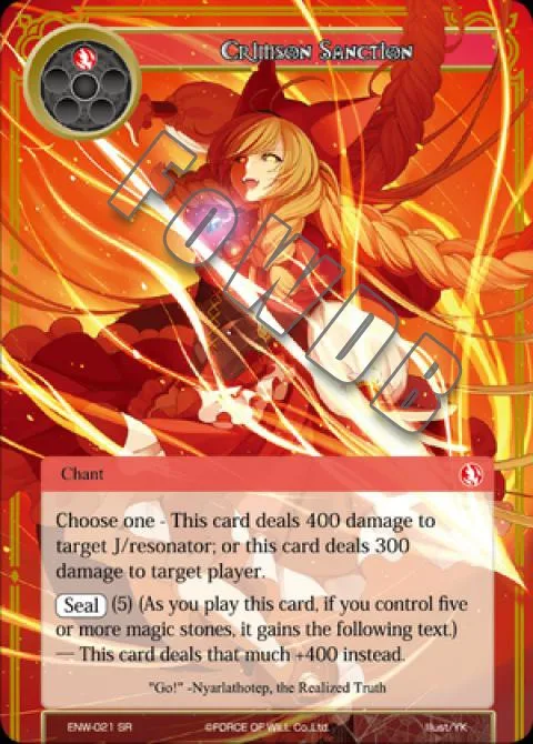 Crimson Sanction