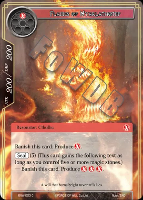 Flames of Nyarlathotep