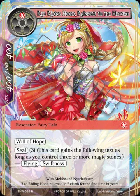 Red Riding Hood, Rainbow to the Heavens