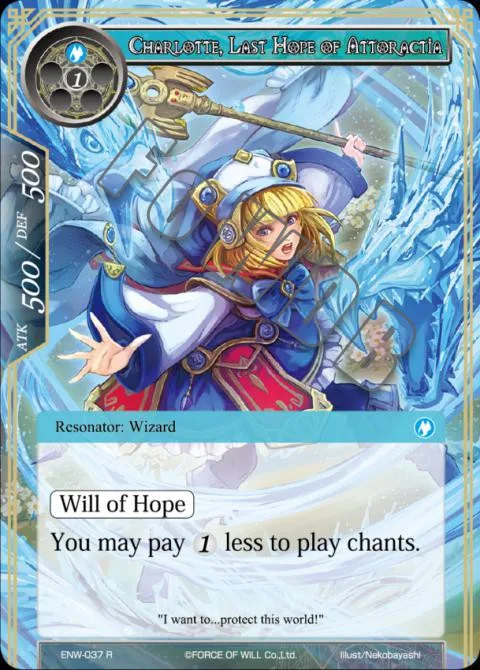 Charlotte, Last Hope of Attoractia