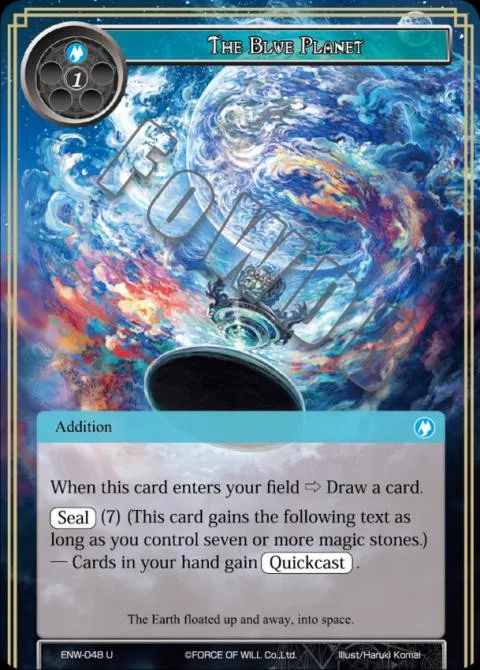 The Blue Planet