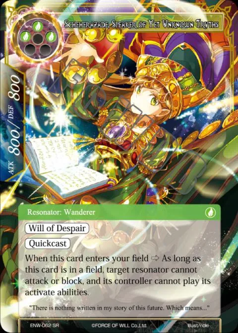 Scheherazade, Speaker of Yet Unknown Truths