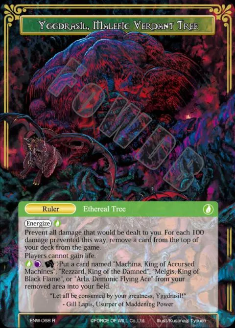 Yggdrasil, Malefic Verdant Tree