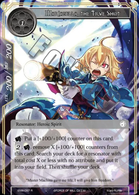 Mariabella, the True Shot